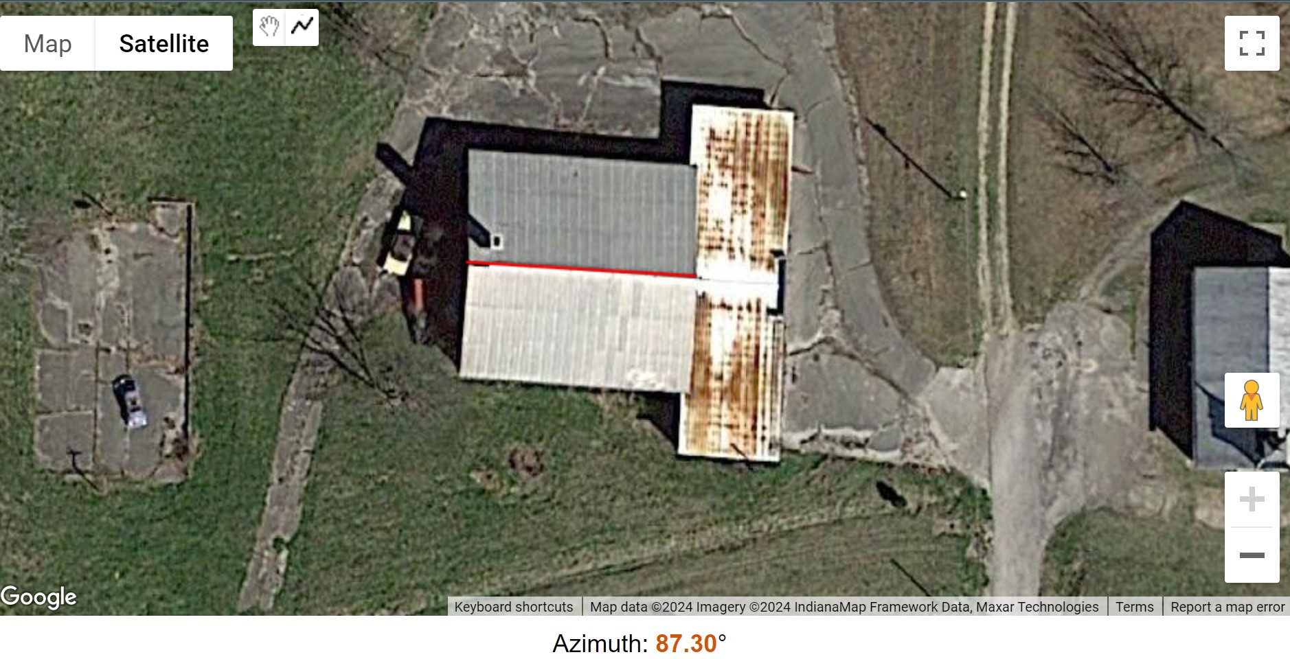 Preview for Roof Azimuth Tool